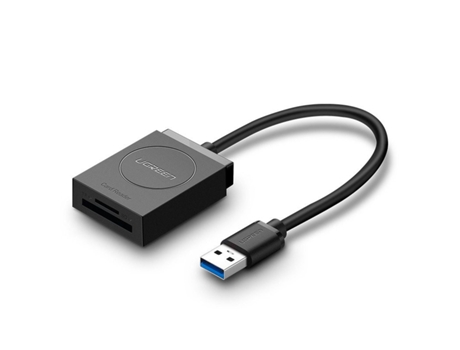 Lector de Tarjetas de Memoria UGREEN USB-A Negro