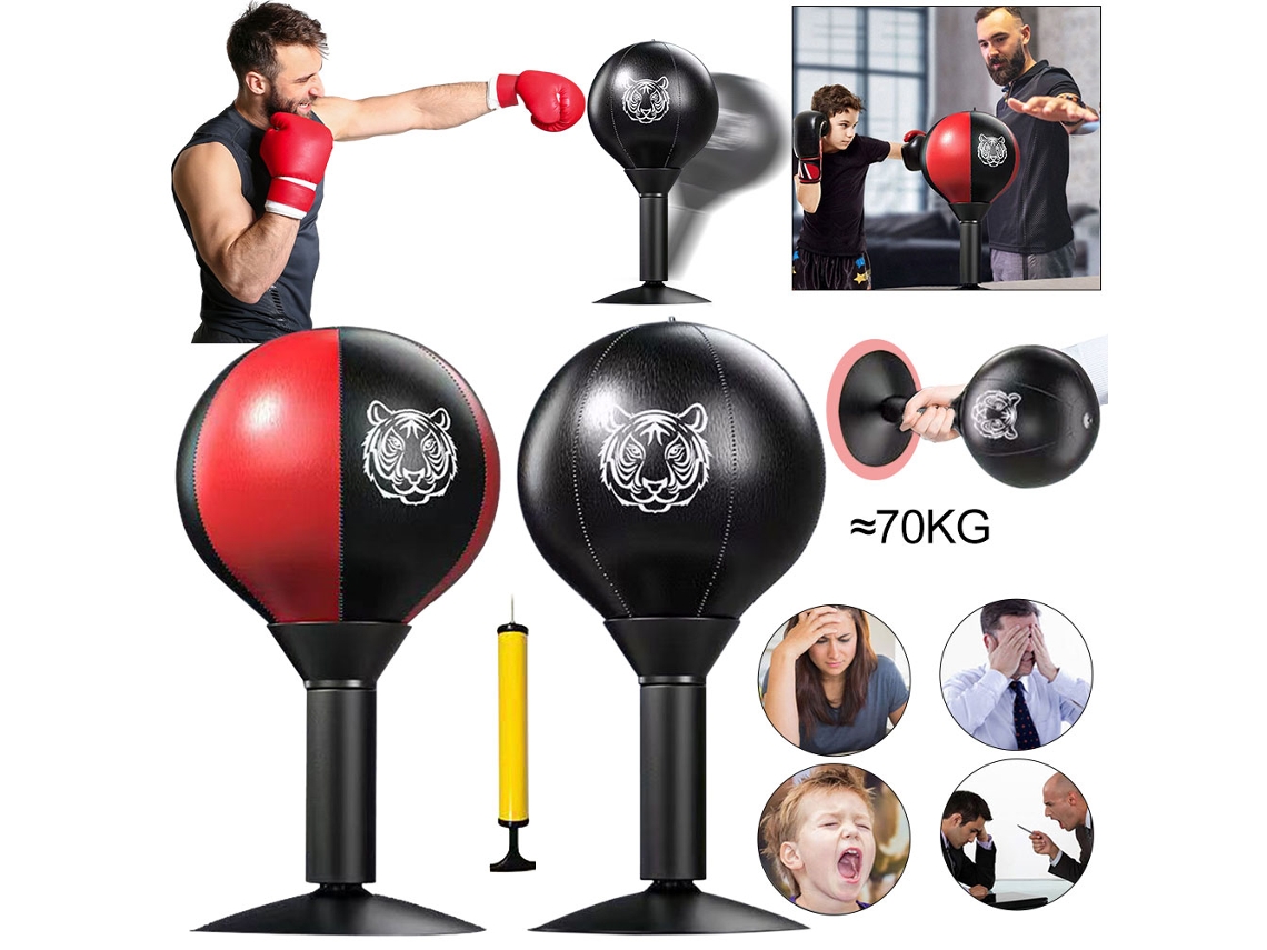 Saco de Boxeo CUICH con Ventosa para Entrenamiento y Alivio del Estrés (2 Piezas)