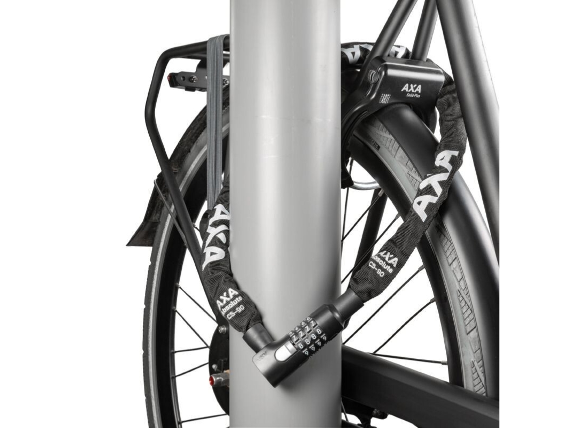Candado de cadena para bicicletas con nivel de seguridad 9/15 AXA-BASTA Absolute Code