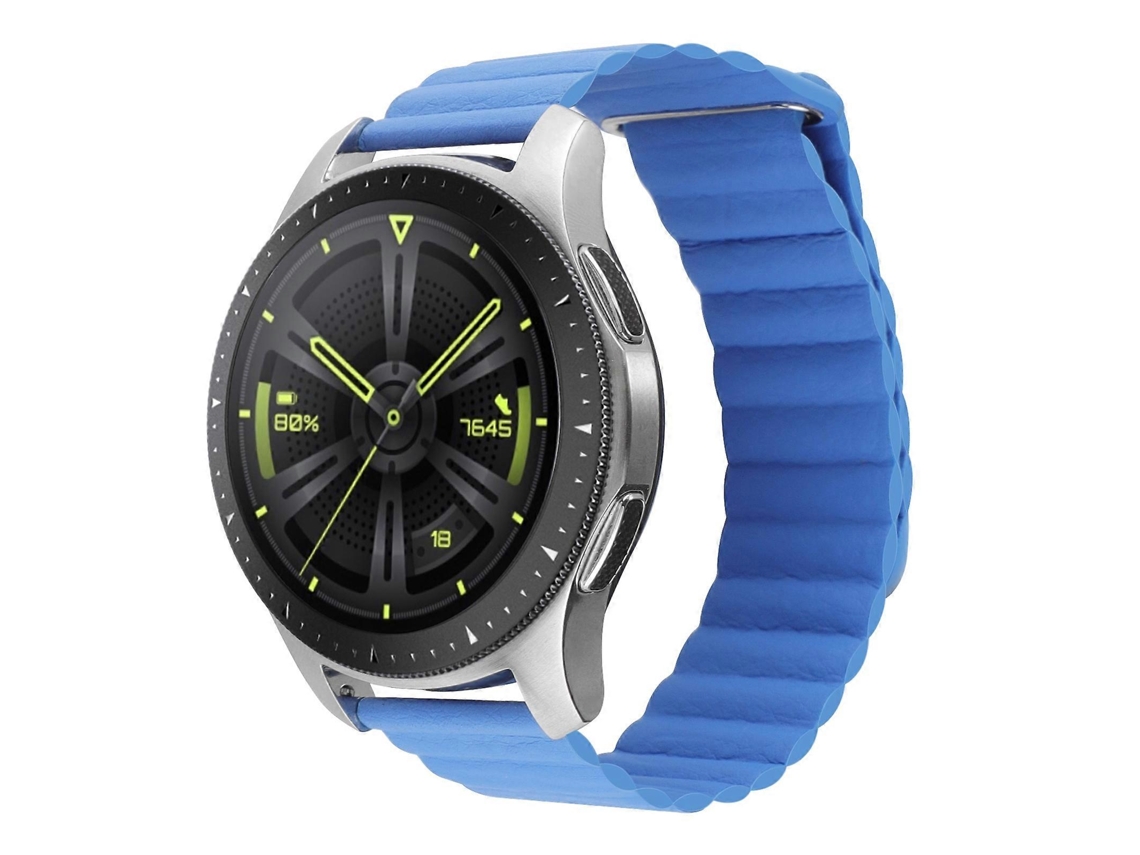Correa universal de cuero con cierre magnético para Amazfit GTS 4 / GTS 4 Mini / GTS 3 (20 mm).
