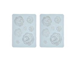 Molde de silicona con forma de rosa, para tartas y decoración de bodas, para dulces RNEMITERY