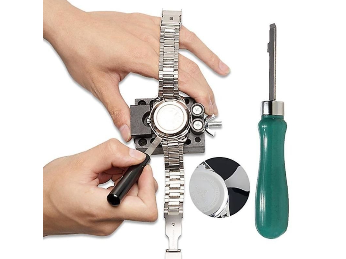 Juego De Herramientas Profesionales Linjou Para Abrir Y Reparar Relojes.