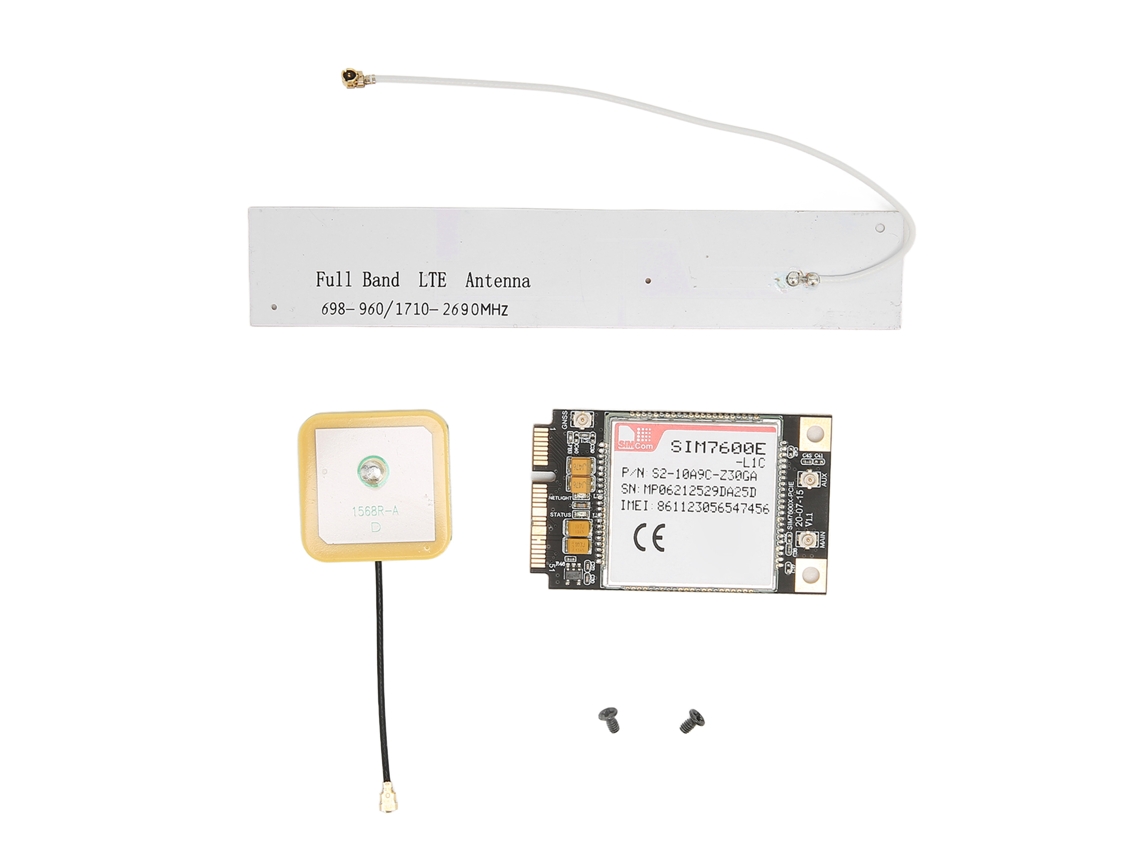 Módulo Pci e T sim 7600e l1c, Adaptador de Rede Wifi Mini Pci e com Chip 7600el1c. EOOCOO