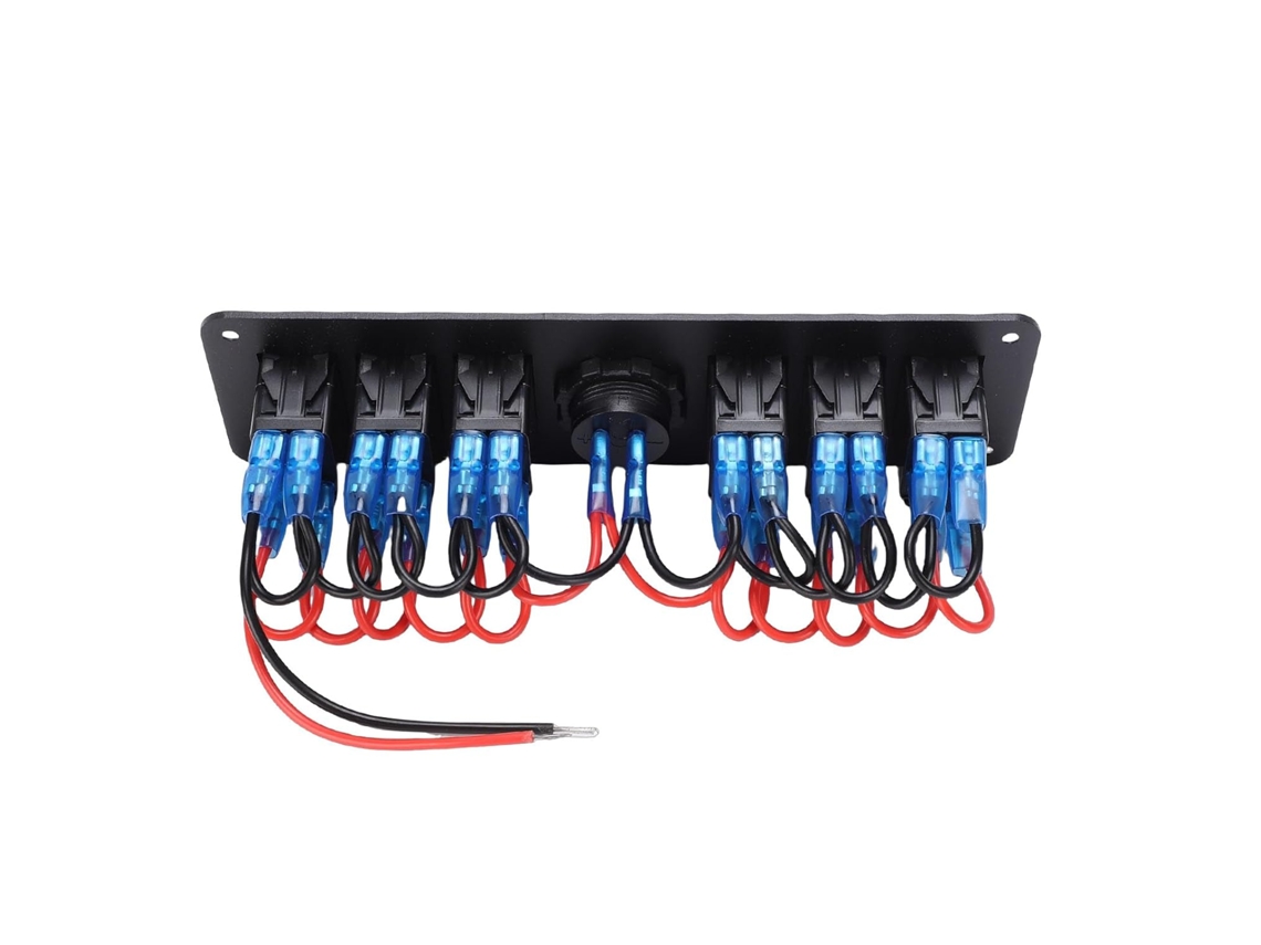 Panel De Interruptores Basculantes De 6 Vías