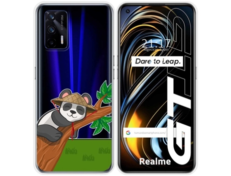 Carcasa Realme GT 5G TUMUNDOSMARTPHONE Dibujos Transparente Multicolor