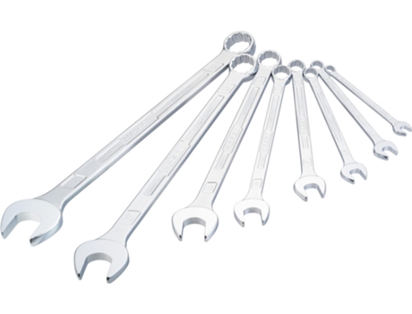 Llave combinada extralarga diseño delgado 600LG/8 Perfil de tracción hexagonal doble exterior 10 – 32 Número de herramientas: 8 HAZET