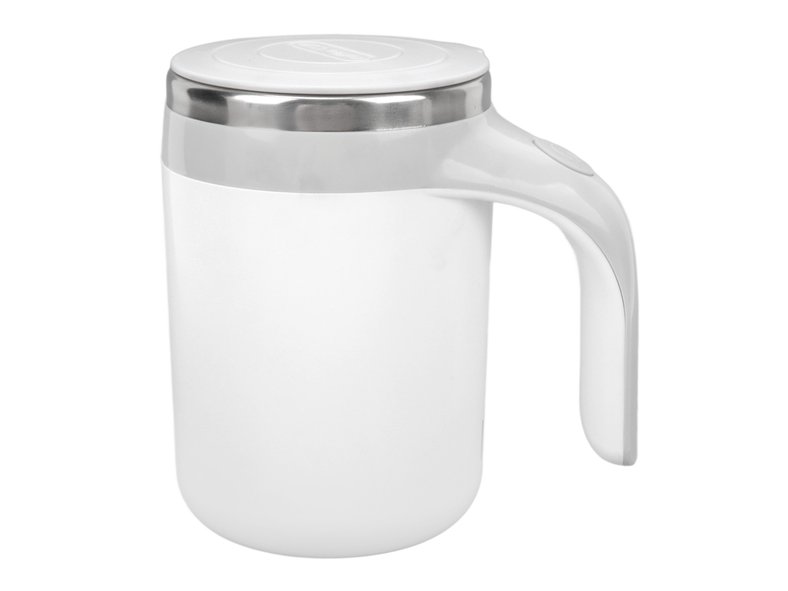 Taza De Acero Inoxidable Con Sistema Automático De Mezcla Y Enfriamiento Para Café Y Leche.