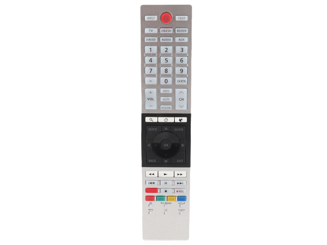 Mando A Distancia De Repuesto Para Televisores Inteligentes Toshiba Ct-90430 Y Ct-90429 Ultra Hd.