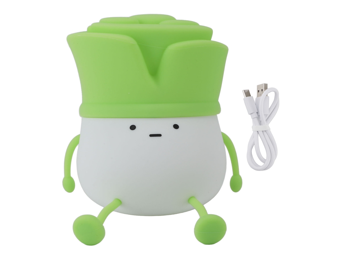 Baok - Hermosa luz nocturna LED con control táctil, recargable, 1.5W, forma de cebolla, para la habitación de los niños.