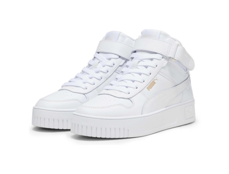 Botas de Mujer PUMA Carina Street Mid Piel Blanco (40)
