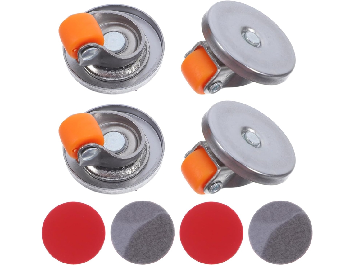 4 Piezas Ruedas Adhesivas Pequeñas Muebles Ruedas