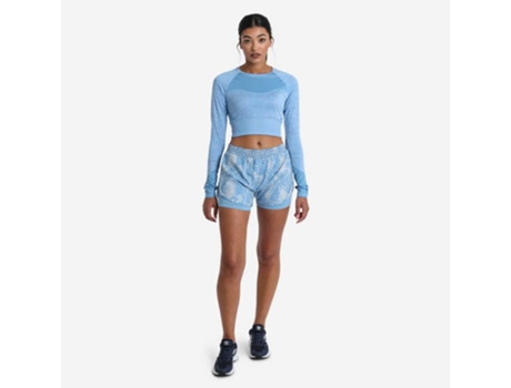 Calção UMBRO Shorts Pro Training Hybrid Azul L Mulher