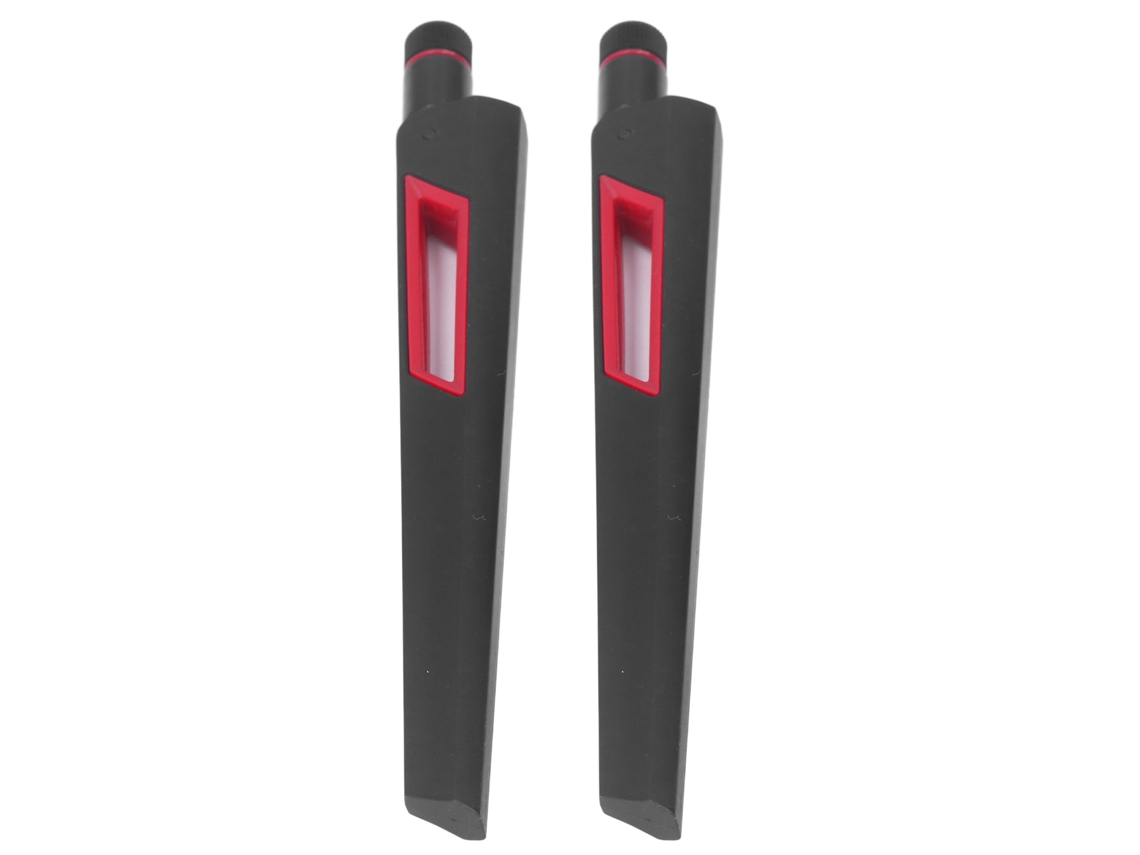 2 Antenas Omnidireccionales De Doble Banda 2.4g/5.8g De Alta Ganancia (12 Dbi) Para Router Wifi