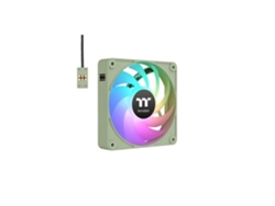 Ventilador de PC TT THERMALTAKE CT120 EX Argb Matcha Green (paquete de 3), silencioso