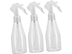 De 3 Pulverizadores De Jardim De 200ml Em Plástico Branco, Pulverizador Multifuncional À Prova D'água