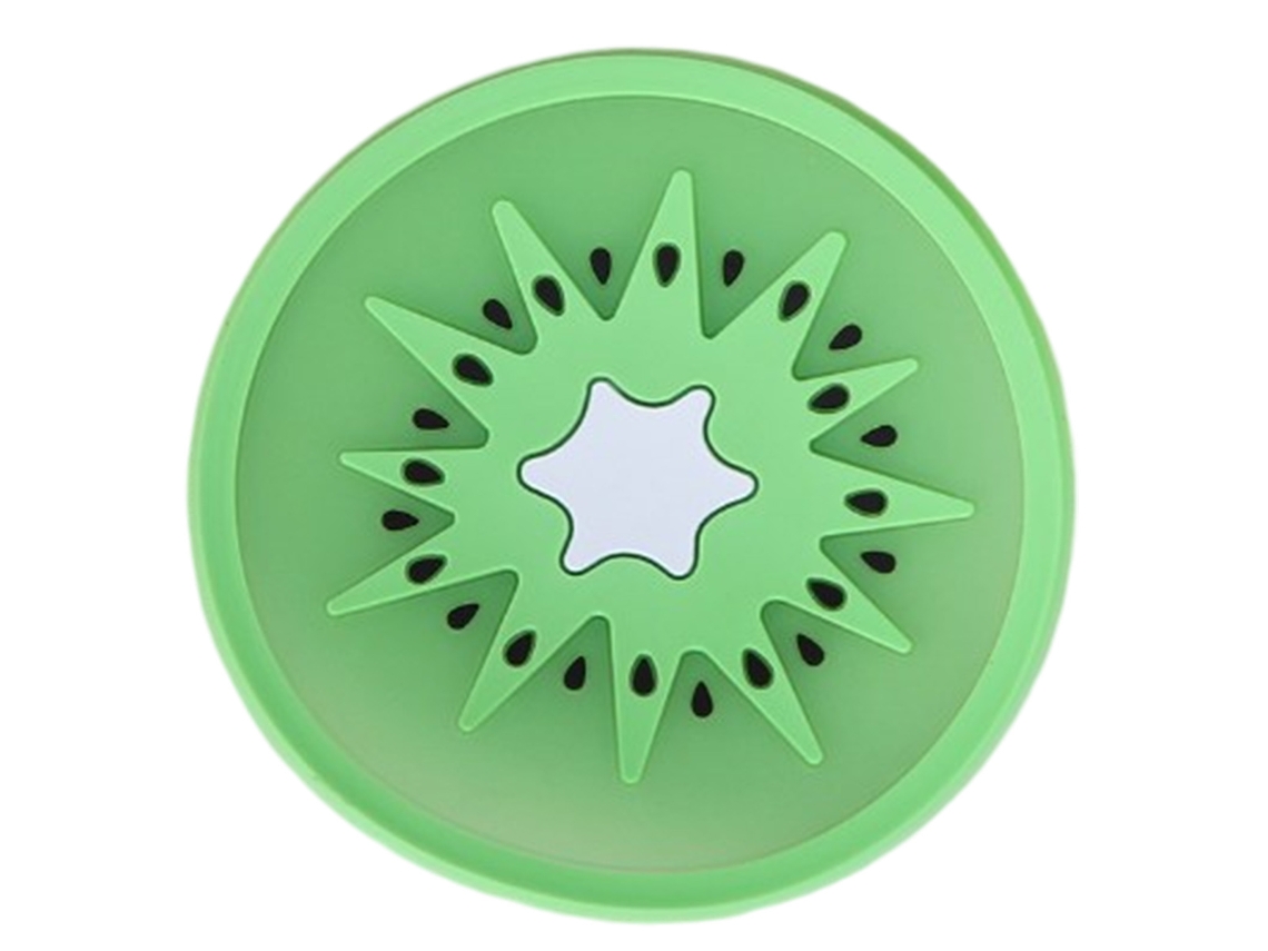 Posavasos con forma de fruta de kiwi, tapete para tazas RNEMITERY