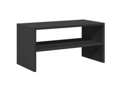 Maison Exclusive - Zapatero Apilable Roble Negro 60x30x30,5 Cm