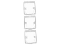 Cubierta Impermeable Transparente De 3 Piezas Para Timbre Y Puerta.