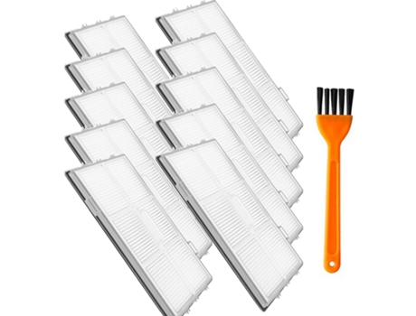 Paquete de 10 filtros Hepa de repuesto para Xiaomi Roborock S7 T7S T7Plus T7Splus piezas de Robot aspirador