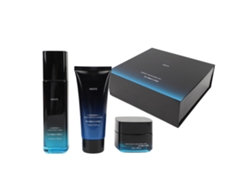 Kit De Skincare Hidratante Para Homens Com Toner, Limpeza E Creme - Hidrata, Energiza E Melhora Elasticidade Da Pele