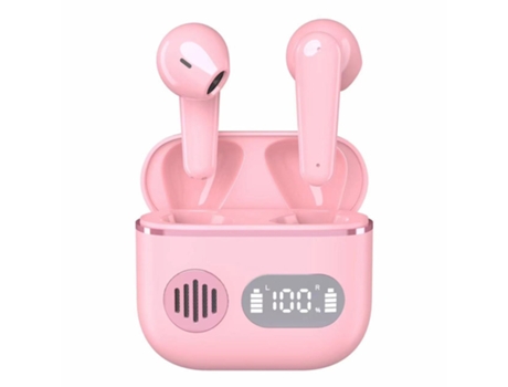 Earbuds Yyk Verdaderos Inalámbricos CHRONUS True Wireless Bluetooth Rosa