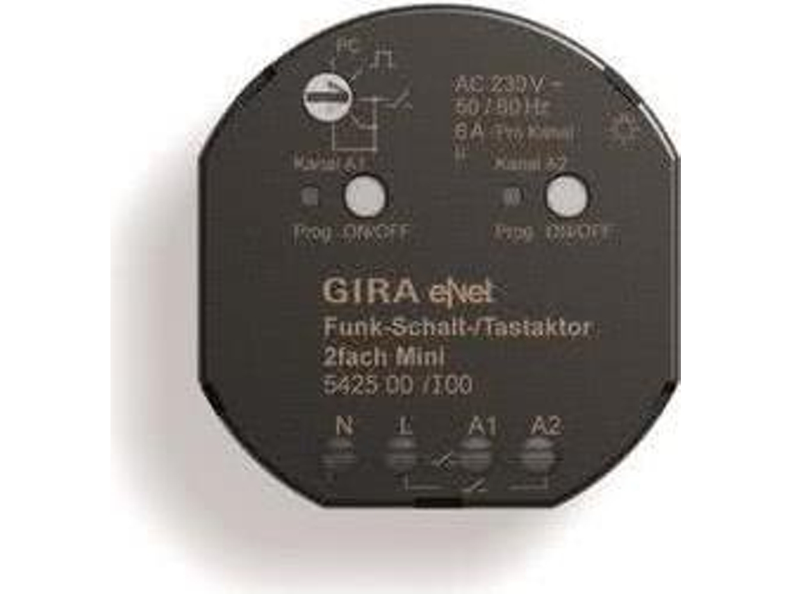 Funk Schalt /tastaktor Mini 2fach 542500 Gira (542500)