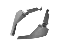 Molduras Embellecedoras Del Parachoques Delantero Lr028550 Y Lr028551 Para Land Rover Evoque 2012-2015