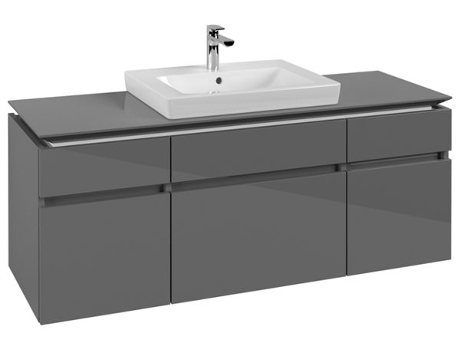 Módulo de lavabo Villeroy &amp Boch Legato B685 1400x550x500mm centrado en el lavabo