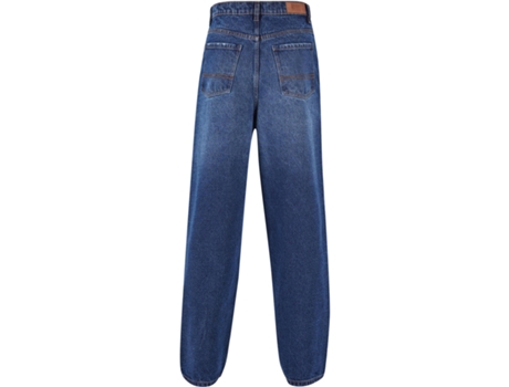 Pantalones de Vaquero de Hombre URBAN CLASSICS Heavy Ounce Baggy Azul (36)