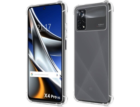 Carcasa para Xiaomi Poco X4 Pro 5G TUMUNDOSMARTPHONE Antigolpes Transparente