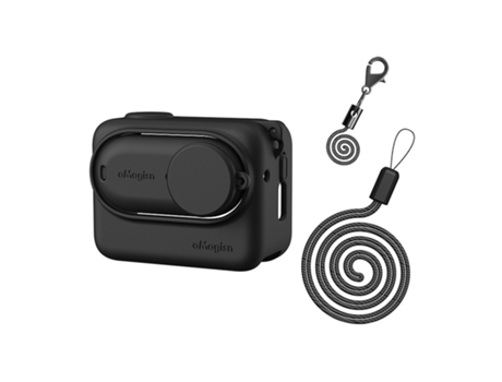 Capa protetora de silicone para Insta360 GO3 Negro