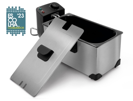 Freidora de Aceite FLAMA 636FL (3 kg - Inox)