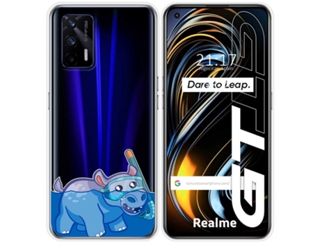 Carcasa Realme GT 5G TUMUNDOSMARTPHONE Dibujos Transparente Multicolor