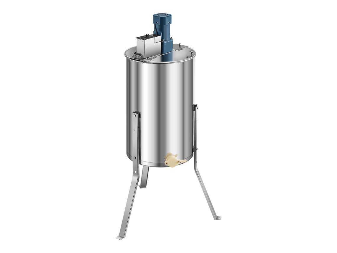 Extractor de miel eléctrico Succebuy en acero inoxidable, 3 cuadros, apicultura, 380 mm