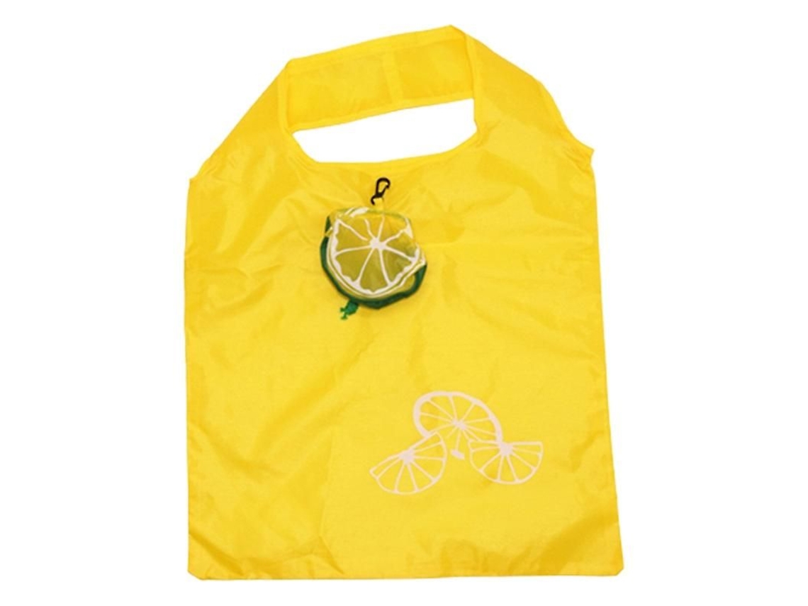 Bolsa de compras reutilizable con forma de fruta, con cordón ajustable, de tela resistente, bolsa de tela para supermercado GOKOCO