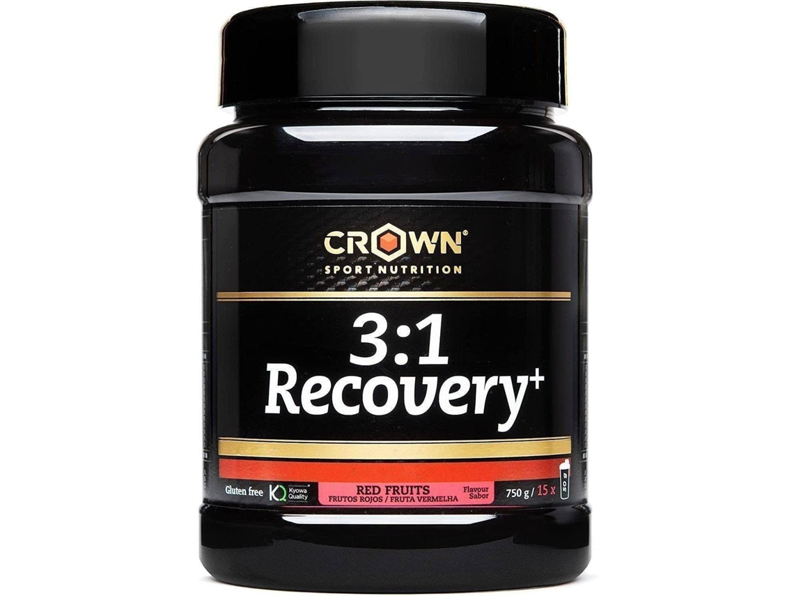 Suplemento Alimentar CROWN SPORT NUTRITION 3:1 Recovery Recuperador Muscular Para Deportes De Con Certificación Antidoping Informed Sport. (750 G, - Frutos Rojos)