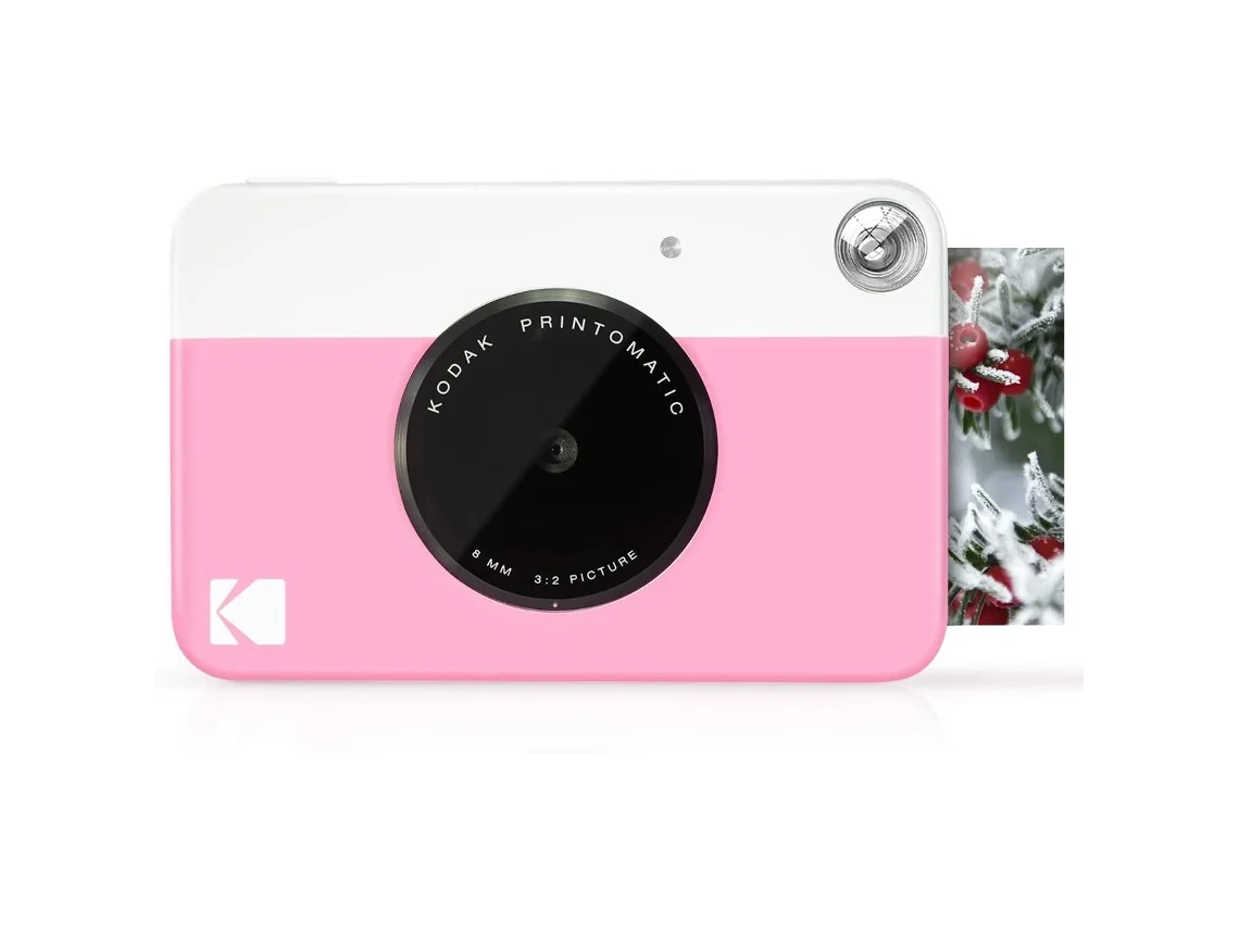 Cámara Fotográfica Instantánea KODAK Printomatic (Rosa)