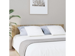 Cabecero De Cama Madera Contrachapada Sonoma 200x1,5x80 Cm