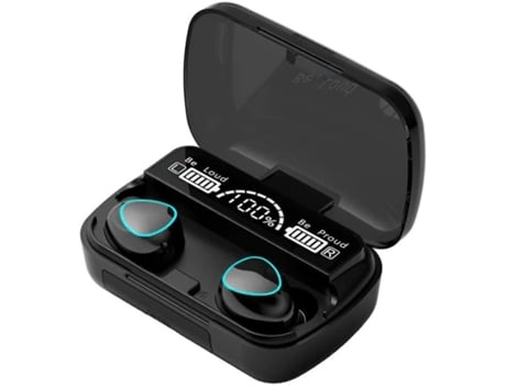 Auriculares AUJEZON Estéreo Compatibles Chronus Free para Samsung AUJEZON Bluetooth Impermeables Negro