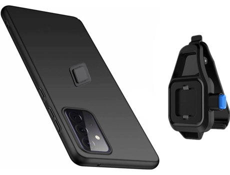 Funda OPPO Reno6 5G Turtleshell Rígida con Soporte de Cintura Negro