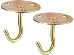 Juego de 2 ganchos de techo, 7,9 cm, CHABERLU