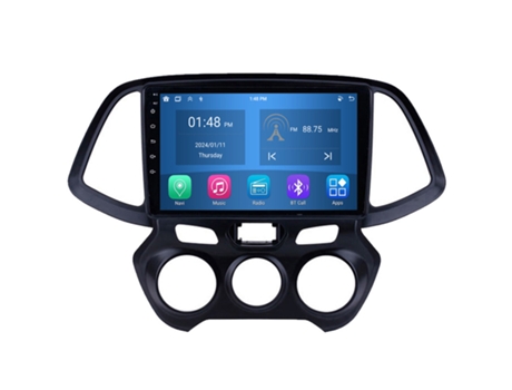 Autoradio 4GB RAM64GB ROM ROVERONE para Hyundai Santro Atos 2018 CarPlay Android Coche Radio Bluetooth Navegación
