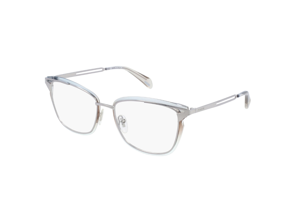 Montura De Gafas Mujer Police Vpla91-5408gz (gris - Metal - Ø 54 Mm)