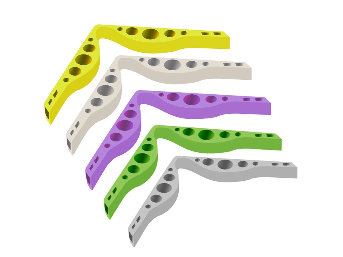 MEOIRUERY 5pcs Clip de Nariz Antiniebla en TPR para Cubrebocas, Soporte para Nariz que Evita el Empañamiento de Gafas