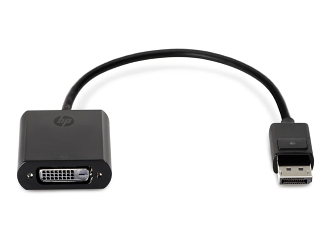 Cable Adaptador de Vídeo HP F7W96AA 0.2m DisplayPort DVI