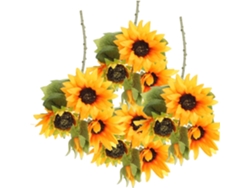 Elegante Ramo De Girasoles Artificiales Arreglo Floral Artificial Para