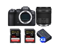 Canon Eos R6 Mark Ii + Rf 15-30mm F/4.5-6.3 Is Stm + 2 Sandisk 128gb Uhs-ii 300mb/s + 2 Canon Lp-e6nh + Ebook “20 Consejos Para Fotos Que Impactan”