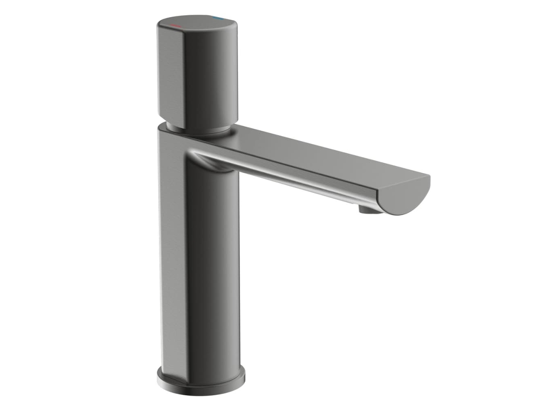 Grifo monomando de lavabo NEW YORK SCHÜTTE grafito mate (17 x 5 x 20 cm)