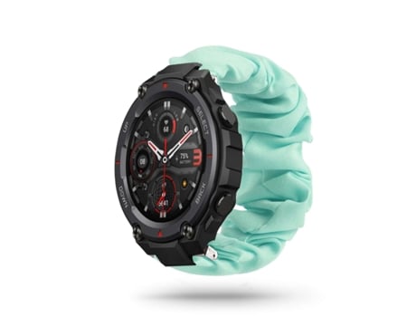 Correa Amazfit T-Rex Pro Pulsera Scrunchie Verde