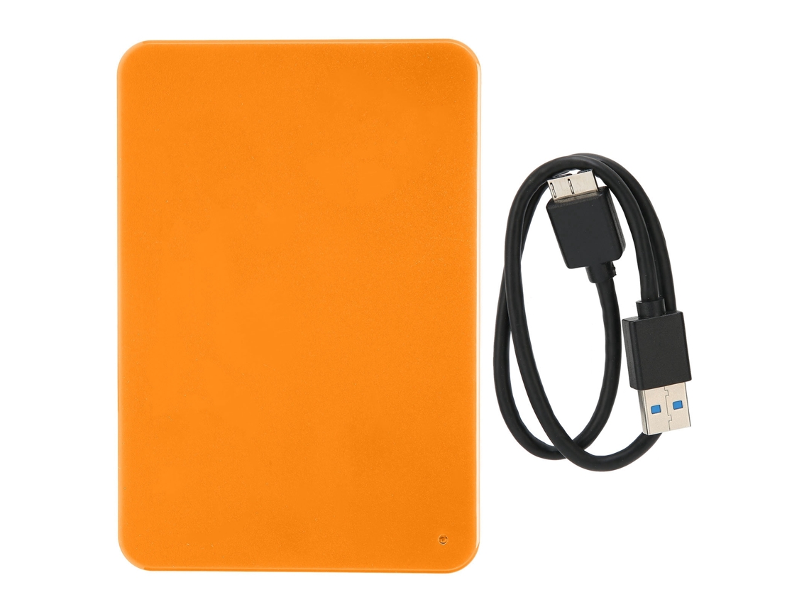 Disco Duro Externo Portátil Usb 3.0 Plug And Play Hdd Móvil 250gb Naranja